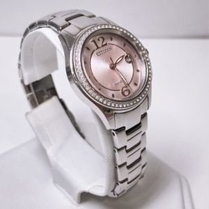 Citizen Eco-Drive Analogue Pink Dial Women's Watch